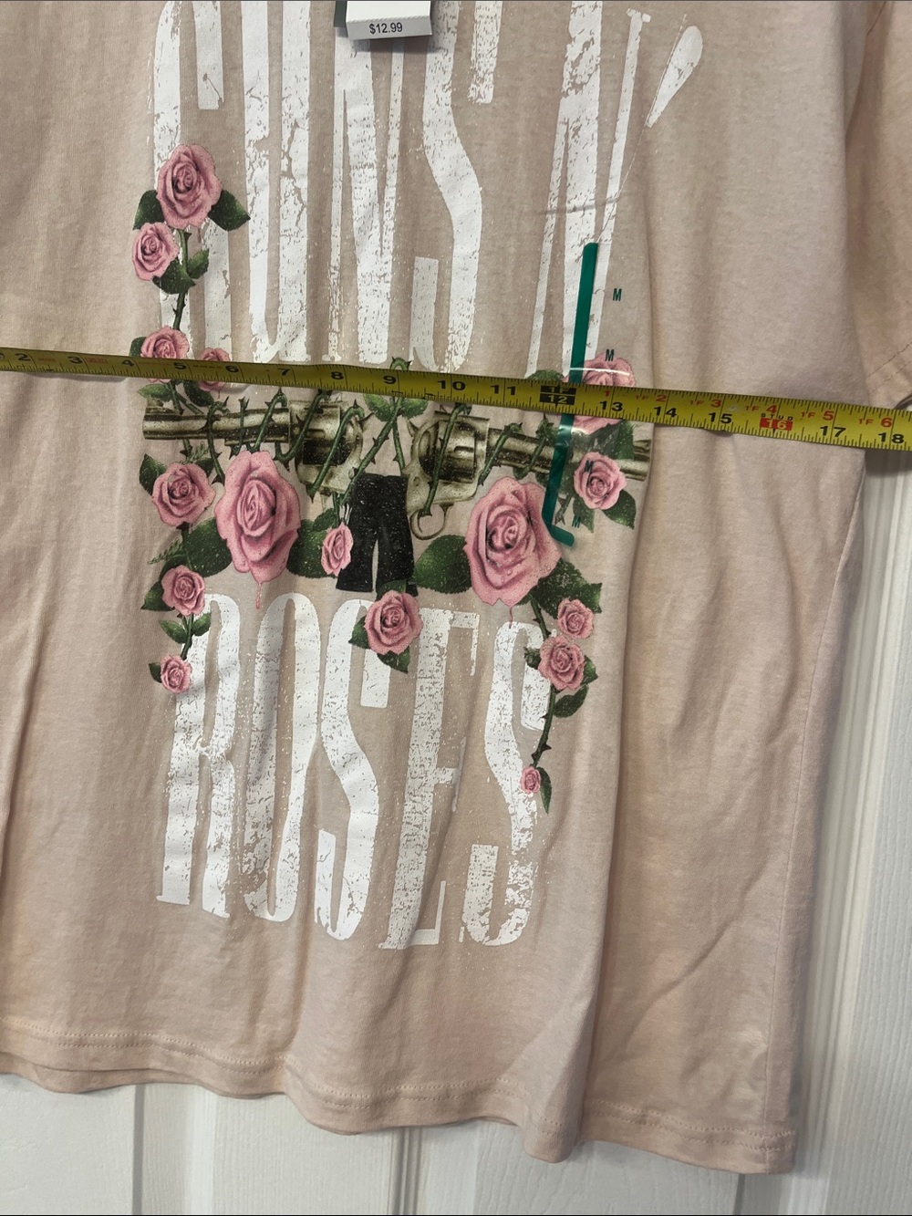 Pink 'Guns N' Roses' Graphic Tee - Picture 5 of 6